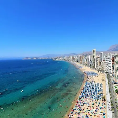 Luxurious 2-bedroom With Stunning Views, 1st Line On Levante Beach, Appartamento Benidorm
