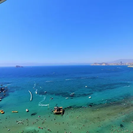 Appartement Luxurious 2-bedroom With Stunning Views, 1st Line On Levante Beach, Benidorm